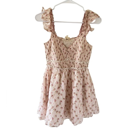 LoveShackFancy Sunshine Dress in Cherry Kisses - Picture 11 of 11